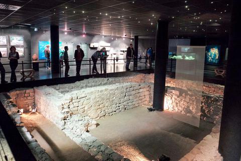 Bei den Bauarbeiten zur Römerpassage wurde 1999 das Isis-Heiligtum gefunden. Auch das kann bei den Römertagen besichtigt werden. Archivfoto: hbz/Stefan Sämmer 