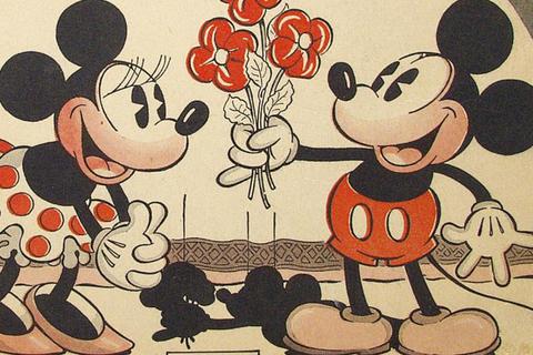 Ein historisches Cover des Comics "Mickey Mouse Series 1" (1931), gezeichnet von Arthur Floyd Gottfredson. Foto: Walt Disney Company / Courtesy by Reichelt und Brockmann 