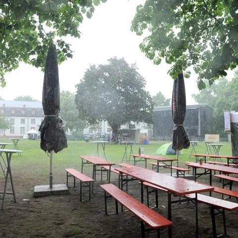 Gähnende Leere auf der Zitadelle. Das Open Ohr-Festival soll es 2021 nur als Streaming-Event geben.