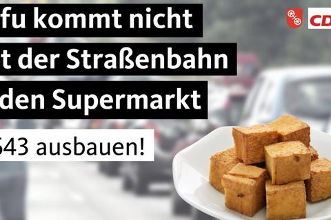 Das Tofu-Motiv der CDU Mainz auf Twitter. Screenshot: Twitter/CDUMainz, VRM