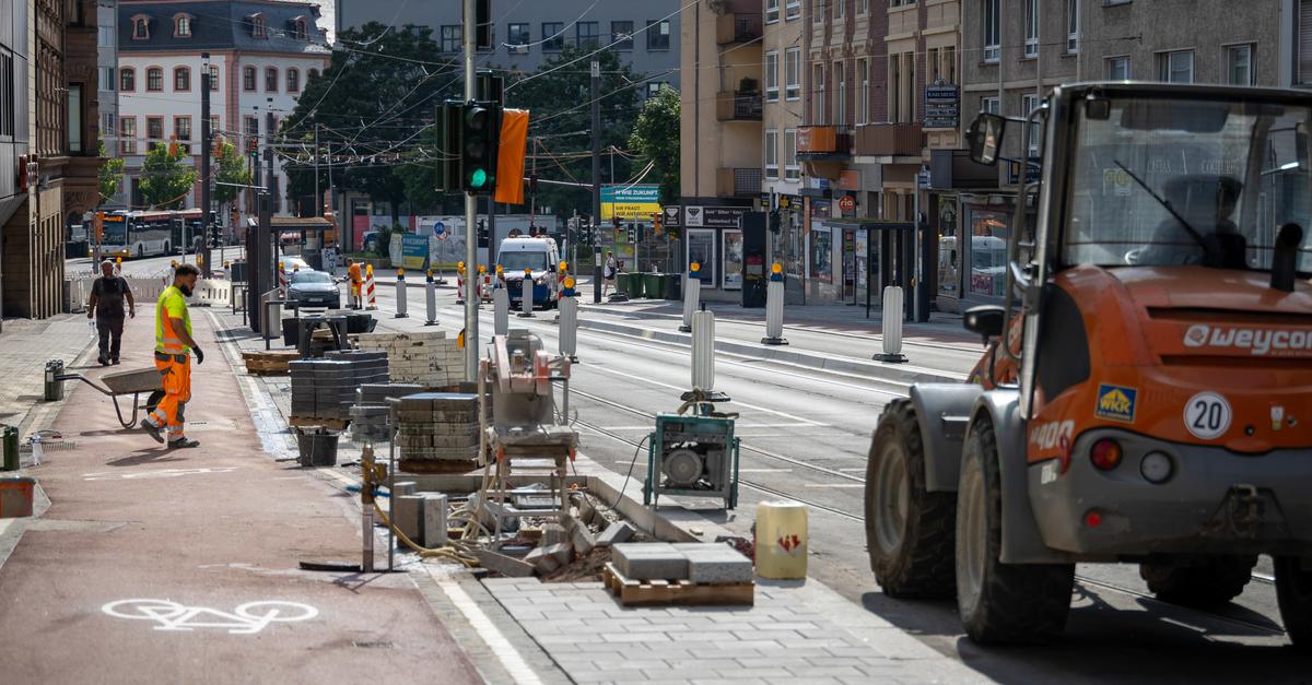Binger Straße in Mainz is almost finished: A look back at the construction ...