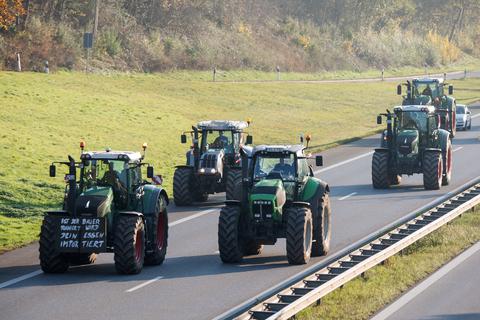 Landwirte wollen am Mittwoch in Mainz demonstrieren. Symbolfoto: dpa