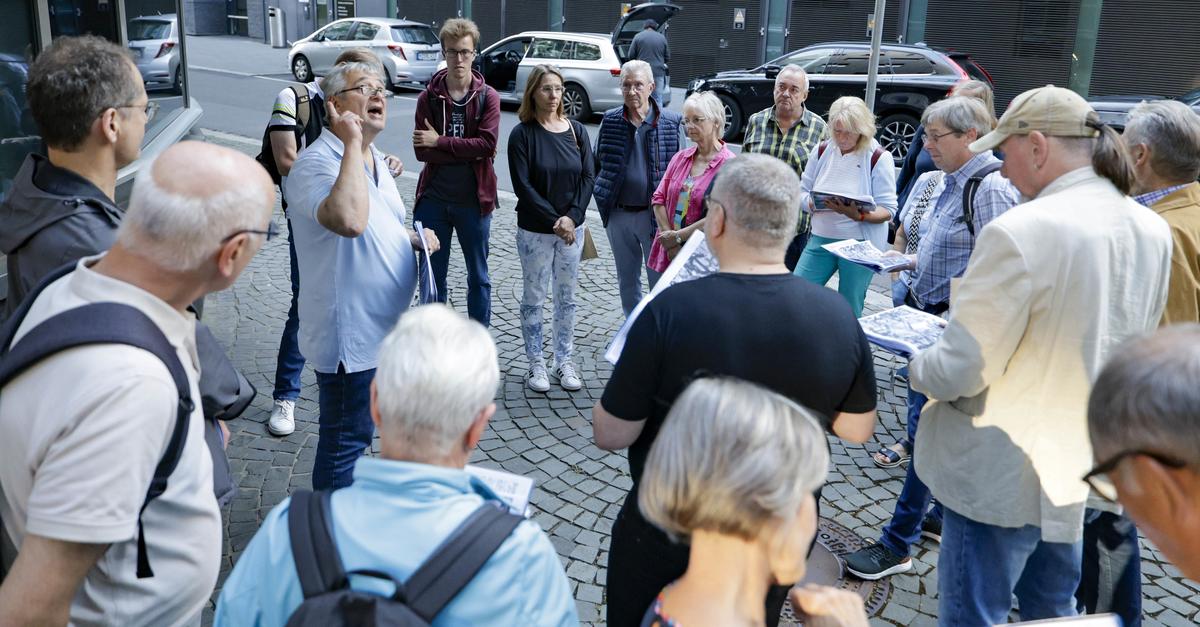 Mainz walking tour and lecture for Local Journalism Day