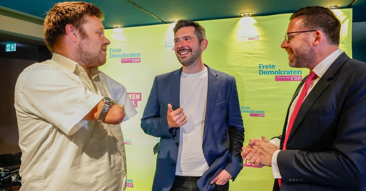Erleichterung und Jubel bei der FDP in Mainz