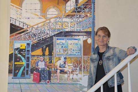 Realistische Malerei zeigt Monika Geisbüsch in der Mainzer Kunst Galerie. Foto: hbz/Stefan Sämmer