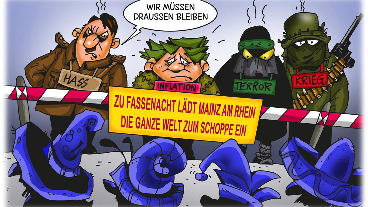 Cartoons zum Krieg gegen den Terrorismus