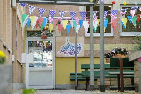 Die muslimische Al Nur-Kindertagesstätte in Mainz. Foto: Sascha Kopp