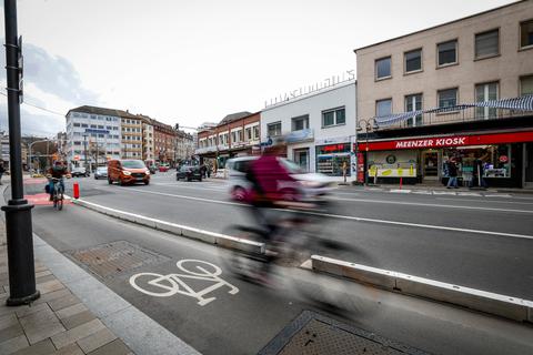 Der Ausbau der Fahrrad-Infrastruktur in Mainz gerät ins Wanken. Foto: Sascha Lotz / VRM Bild