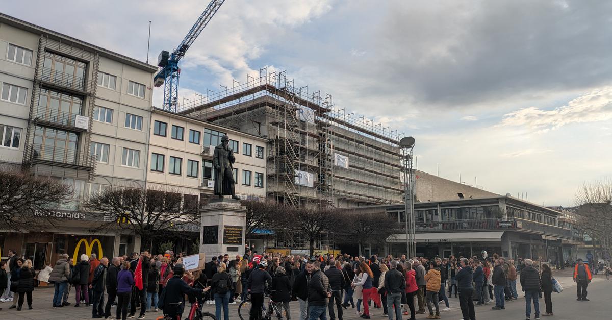 Demo in Mainz gegen Verhaftungen in der Türkei