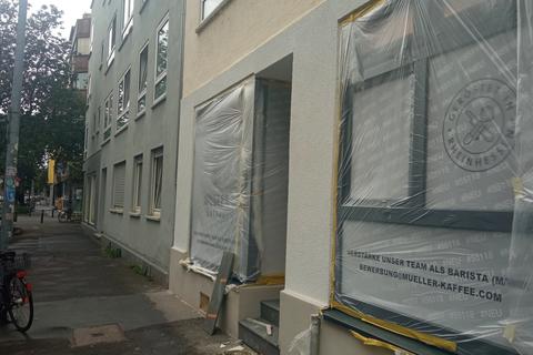 In der Mainzer Frauenlobstraße soll die Filiale der Kaffeerösterei Müller bald eröffnen.  Foto: Jana Detscher