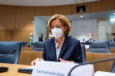 Die rheinland-pfälzische Ministerpräsidentin Malu Dreyer Foto: Lukas Görlach