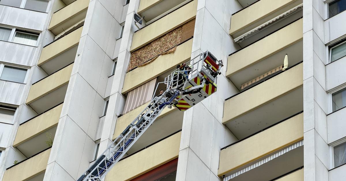 Elsa-Brändström-Straße: Mainz fire brigade responds to fire on 15th floor