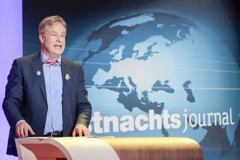 Als Nachrichtensprecher ist Lars Reichow seit Jahren fester Bestandteil der Fernsehsitzung.