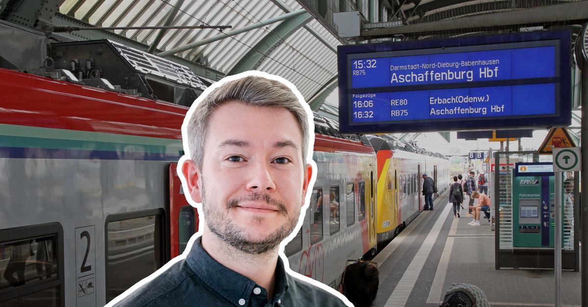 Wutausbruch eines Redakteurs zur RB75 zwischen Wiesbaden, Mainz und ...