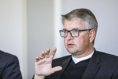 Bischof Peter Kohlgraf: "Am meisten hat mich die große Zahl der Missbrauchsfälle erschüttert." Foto: Harald Kaster