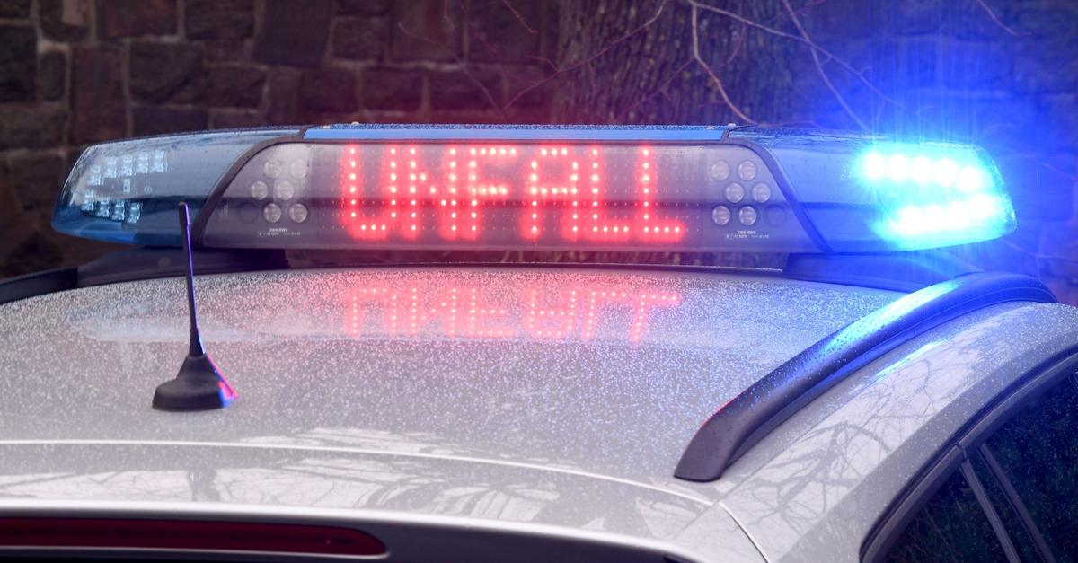 Auto stößt bei Albig mit Wildschwein zusammen und überschlägt sich