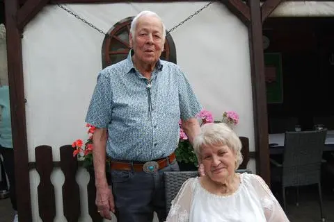 Sie haben immer treu zusammengehalten: Renate und Karlheinz Höbeler.