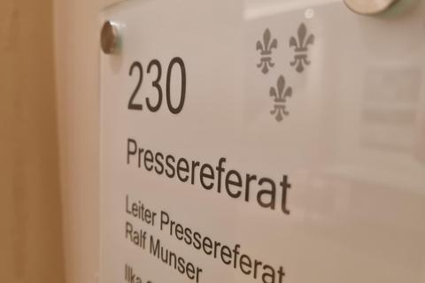 Das Pressereferat der Landeshauptstadt im Wiesbadener Rathaus