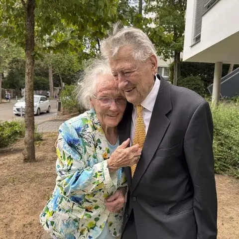 Helene und Erich Kreyscher sind seit 65 Jahren verheiratet.