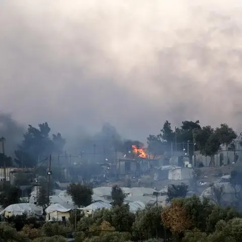 Im Flüchtlingslager Moria auf der griechischen Insel Lesbos ist das Chaos ausgebrochen.