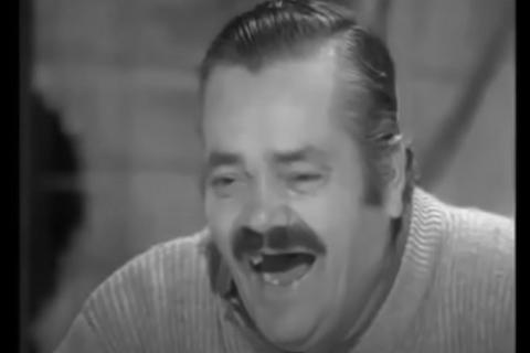 Der spanische Komiker Juan Joya Borja alias "El Risitas". Screenshot: VRM