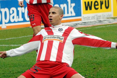 Ein Doppelpack von Mohamed Zidan gegen 1. FC Nürnberg lässt Mainz in der Saison 2006/2007 jubeln. Archivfoto: Sascha Kopp