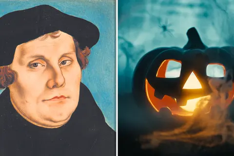 Zwischen lautem und stillem Feiern - die Kirchen und Halloween.