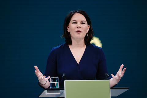 Die Grünen-Vorsitzende Annalena Baerbock soll ihre Partei als Kanzlerkandidatin in die Bundestagswahl führen. Foto: dpa