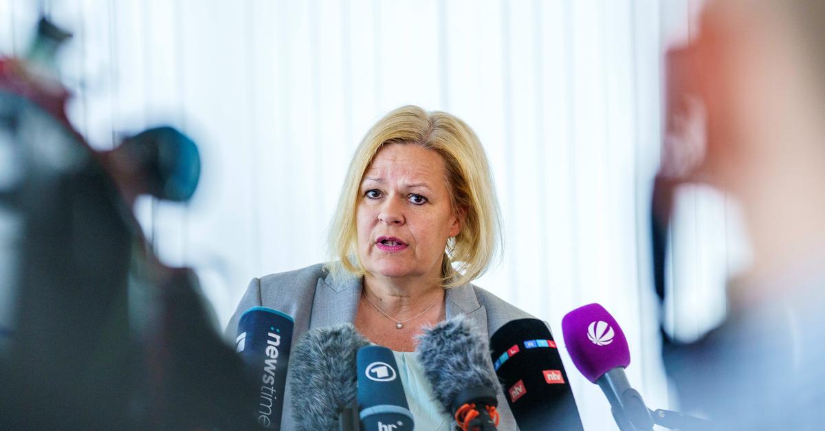 AfD report: Faeser made a serious mistake