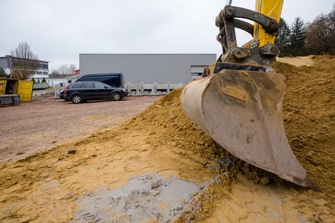 Standort soll wohl das noch nicht fertig gebaute Katastrophenschutzzentrum in Alzey werden  Foto: pakalski-press/Carsten Selak