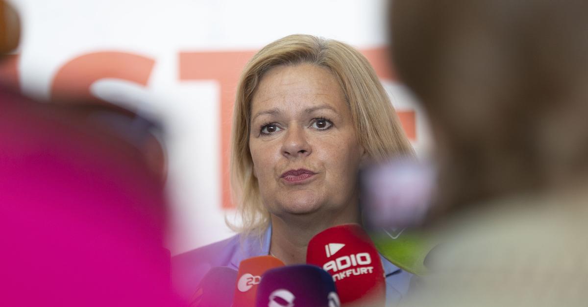 Affair Schönbohm puts pressure on Nancy Faeser
