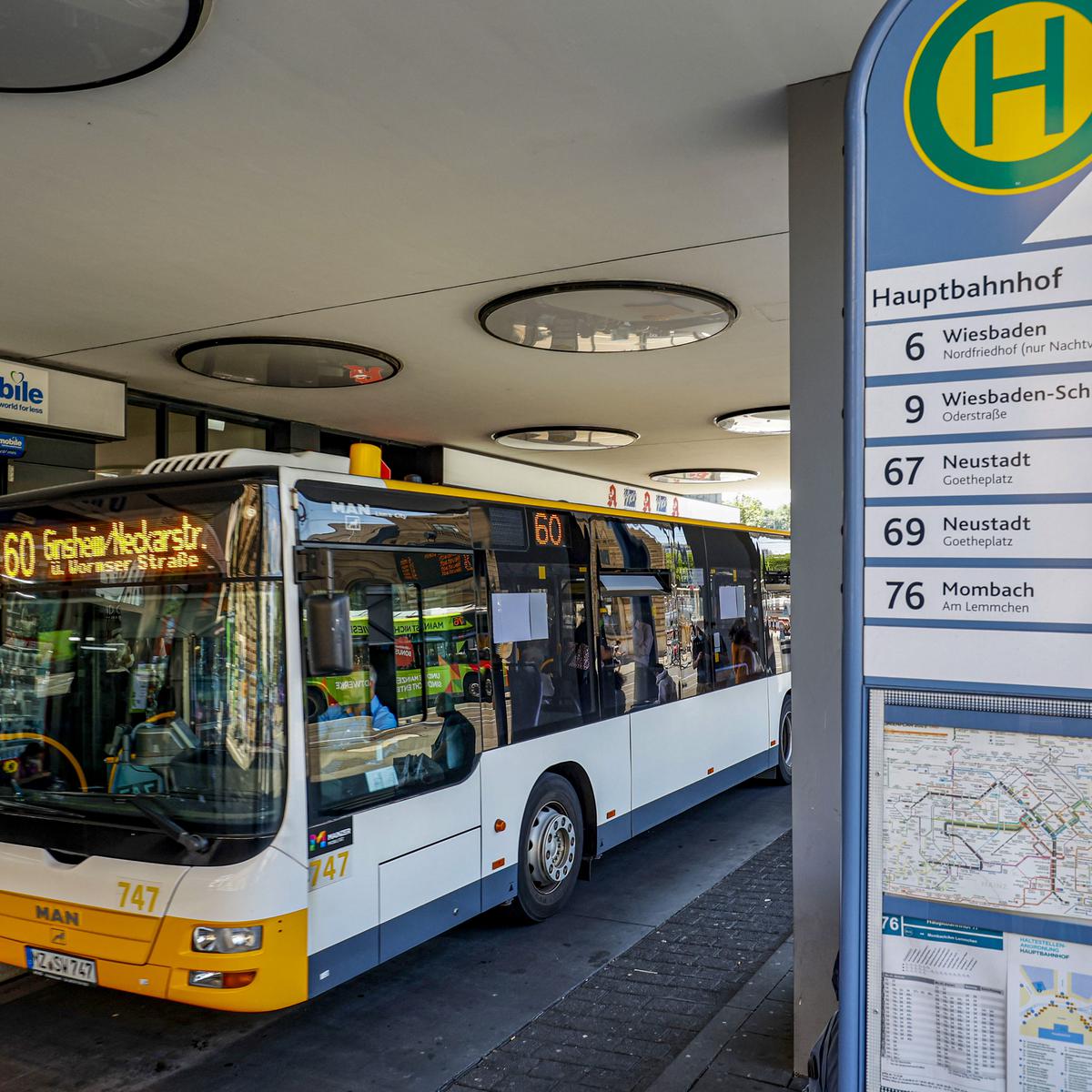 Mainz: Vier Linien halten nicht mehr am Hauptbahnhof