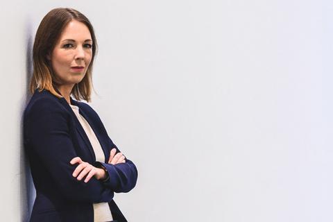 Vielleicht die erste Generalsekretärin in Rheinland-Pfalz: Die Landtagsabgeordnete Ellen Demuth (38) aus Linz bei Koblenz wird als Nachfolgerin des Mainzers Gerd Schreiner gehandelt. Foto: dpa