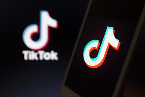 Das Logo der App TikTok.  Symbolfoto: dpa