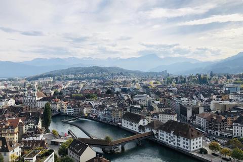 Von den Stadttürmen aus eröffnet sich ein atemberaubendes Luzern-Panorama. Foto: Alexander Stein