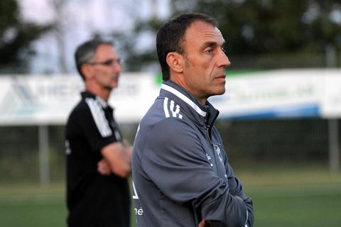 Banger Blick Richtung Bezirksliga: Weinsheims Coach Detlev Christmann. Foto: Mario Luge