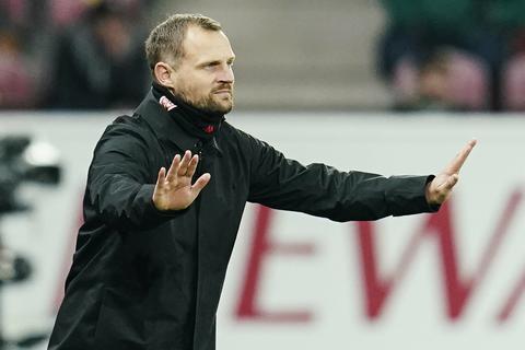 Mainz 05-Trainer Bo Svensson. Foto: dpa