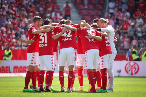 Sind mit sieben Punkten aus vier Spielen erfolgreich in die Saison gestartet: die Bundesliga-Profis des FSV Mainz 05. Archivfoto: Görlach