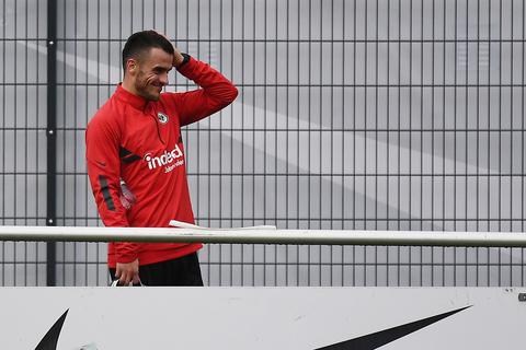 Filip Kostic kann verletzungsbedingt nicht für die Eintracht gegen Werder Bremen auflaufen. Foto: Jan Hübner