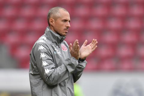 Mainz-05-Trainer Jan-Moritz Lichte. Foto: dpa