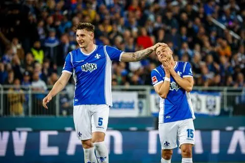 Trostspender: Matej Maglica (links) und Fabian Nürnberger.