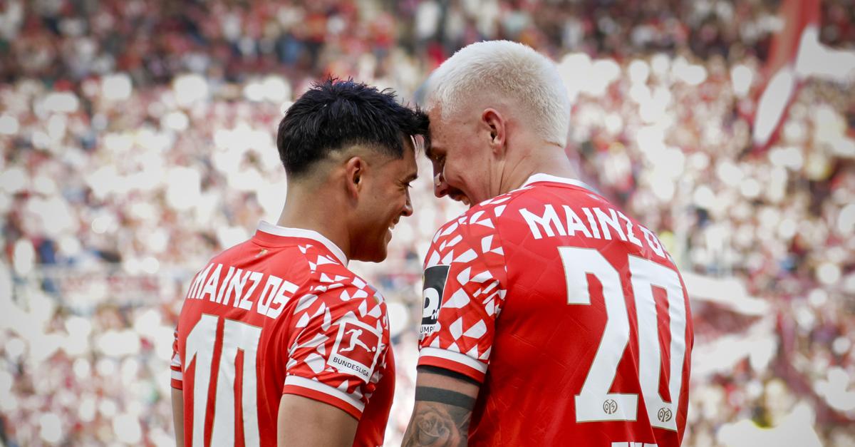 How Nadiem Amiri surprised his Mainz 05 teammate Phillip Tietz for his ...