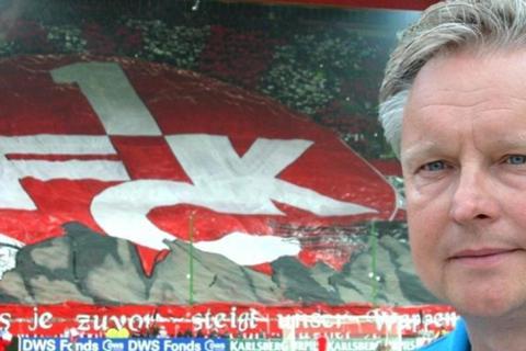 Er beleuchtet das Geschehen rund um den Betzenberg: Eric Scherer. Foto/Grafik: Scherer/Wilinski 