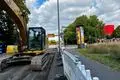Aufgrund eines Wasserrohrbruchs ist der Gustav-Stresemann-Ring in Wiesbaden derzeit voll gesperrt. 