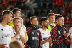 Fußball 3. Bundesliga Herren SVWW vs  SRot Weiss Erfurt,  22.08.2025.

- Foto: Corinna Beck