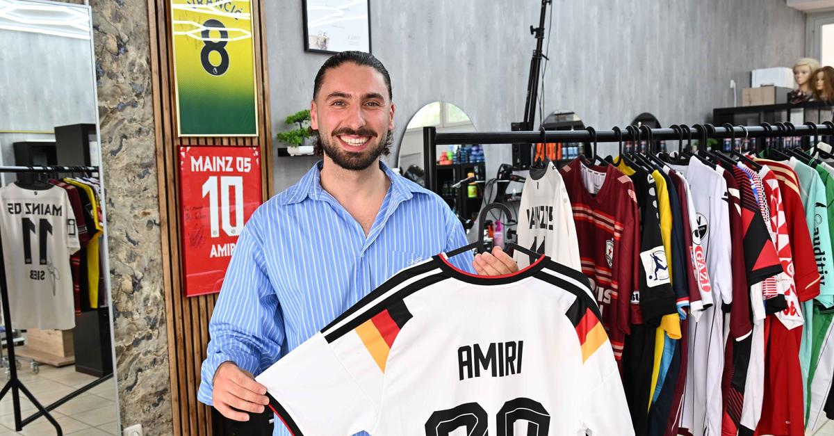 Mainz 05 star Nadiem Amiri's favorite hairdresser