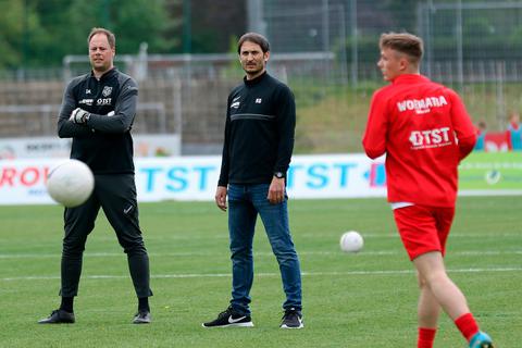 Wormatia-Trainer Kristjan Glibo zieht es im Sommer zu Eintracht Frankfurt. Foto: pakalski-press/Dirigo 