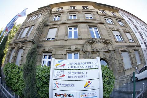Der Sitz des LSB Rheinland-Pfalz in der Mainzer Rheinallee. Archivfoto: Torsten Boor