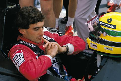Volle Konzentration: Ayrton Senna holte 1988 seinen ersten von drei Formel-1-Weltmeistertiteln.Archivfoto: imago 